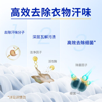 蓝月亮运动洗衣液小苍兰香 80g旅行装去汗臭味 持久留香 预防发黄
