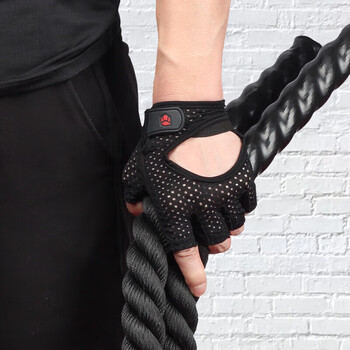 TMT健身手套骑行运动透气半指运动手套器械撸铁训练防滑耐磨手套男 TMT健身手套骑行运动透气半指运动手套器械撸铁训练防滑耐磨手套男