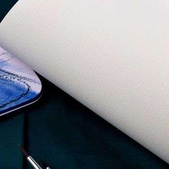 凯萨（KAISA）8K/20张/300g加厚水彩纸木浆水粉纸美术生专业绘画纸中粗彩铅纸速写纸马克笔画画纸