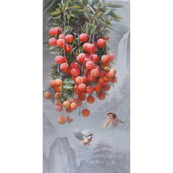 3888万郑炳章《紫气东来》带装裱 原创仅此一副 超写实收藏珍品请看