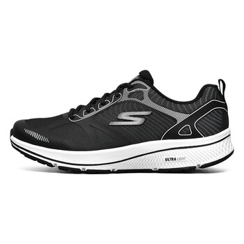 斯凯奇skechers男鞋春夏季透气运动鞋健步跑步鞋220035bkw黑白44