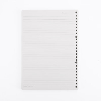 仲林(Nakabayashi)B5/50张 活页本内芯笔记本子替芯 26孔通用活页纸 8mm横线格 LL-B505NU-50 仲林(Nakabayashi)B5/50张 活页本内芯笔记本子替芯 26孔通用活页纸 8mm横线格 LL-B505NU-50