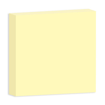 3M 便利贴 报事贴/便条纸/便签纸/便签本 办公用品 学习用品文具 合宜系列654B（黄色）