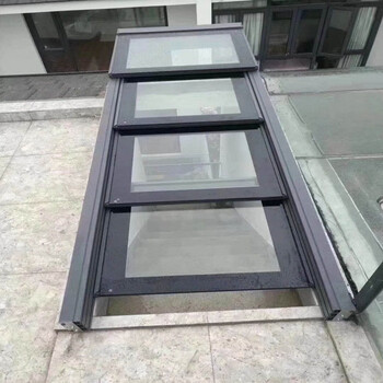 京诚恒达(jchengda) 别墅铝合金玻璃房设计楼顶钢结构玻璃顶楼梯口