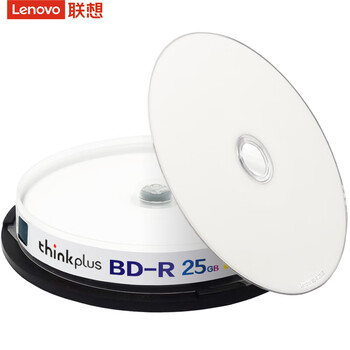 联想(Lenovo)BD-R 刻录光盘 6-12速25GB 空白光盘 蓝光 可打印 档案系列 桶装10片 大容量备份 刻录稳定 联想(Lenovo)BD-R 刻录光盘 6-12速25GB 空白光盘 蓝光 可打印 档案系列 桶装10片 大容量备份 刻录稳定