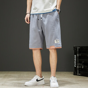 以纯yishion官方旗舰店官网纯棉短裤男夏季直筒宽松休闲工装薄款运动