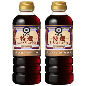 全球直采 日本原装进口龟甲万字特选丸大豆酱油酿造酱油500ml 2瓶kikkoman 图片价格品牌报价 京东