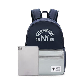 Champion冠军双肩背包2024秋季新款复古拼接冠军包大容量旅行背包 Champion冠军双肩背包2024秋季新款复古拼接冠军包大容量旅行背包