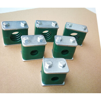 丹斯提尼轻型卡扣管夹塑料油管船用夹液压管卡固定圆管支架钢单管电缆