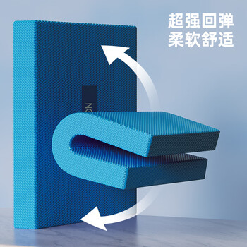 PROIRON普力艾 平衡垫平板支撑核心训练瑜伽垫男女健身PU软踏蓝