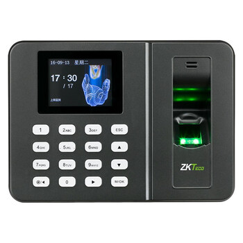 适用zkteco/中控智慧mk618指纹考勤机式打机机器一体机科技识别器