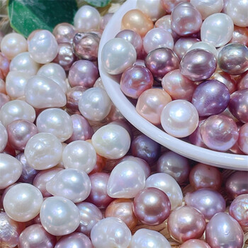 双意天然淡水珍珠散珠爱迪生巴洛克大颗粒异形珍珠diy项链吊坠手链