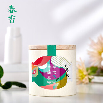 炭纪(teagraphy)冻顶乌龙茶炭索四季茶叙中国台湾原装进口特级200g礼盒送礼 炭纪(teagraphy)冻顶乌龙茶炭索四季茶叙中国台湾原装进口特级200g礼盒送礼