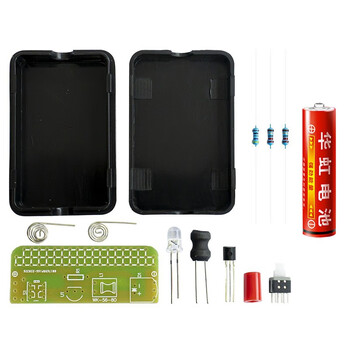 伍陆电子 简易手电筒散件焊接练习电路板LED灯趣味DIY电子制作套件WK-56-80 套件+1节七号电池 伍陆电子 简易手电筒散件焊接练习电路板LED灯趣味DIY电子制作套件WK-56-80 套件+1节七号电池