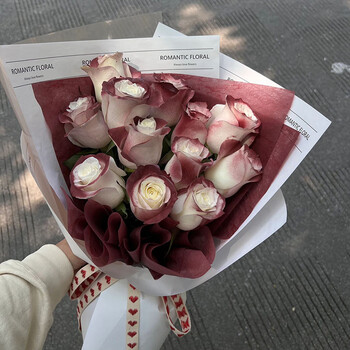 花点时间reflower网红凡尔赛玫瑰花束小香风感毕业季送女朋友闺蜜香皂