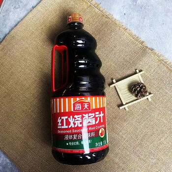 海天【保证】红烧酱汁4.9l商用大桶酱汁上色卤炖复合调味1.9l 1.