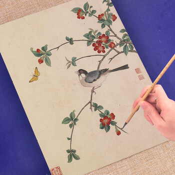 工笔花鸟画底稿排行- 京东