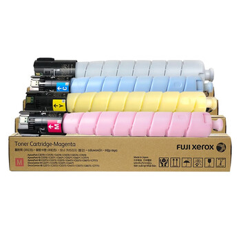 FUJIFILM富士胶片 (原富士施乐)VI C2271/C3371/C4471原装打印机硒鼓墨粉(VI六代机适用) 四色墨粉（黑青红黄）