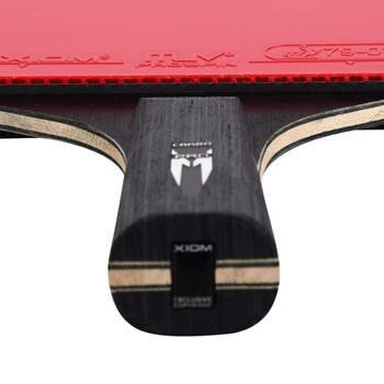 骄猛XIOM 乒乓球拍直拍单只 9星九星碳素球拍双面反胶 ZETA 9.0S