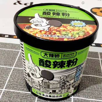 白象酸辣粉山西网红大辣娇骨汤酸辣粉米线粉丝螺蛳粉方便面速 大辣娇