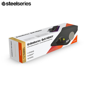 赛睿（SteelSeries） 加厚版鼠标垫大号 QcK Heavy M 320*270*6mm 游戏电竞鼠标垫 电竞fps顺滑鼠标垫 CSGO 无畏契约