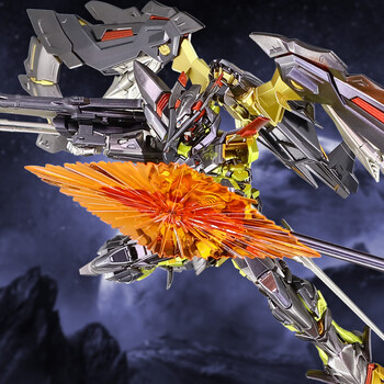 万代2023金属色天蜜娜 rg 24  1/144 金异端高达异端高达拼装模型男孩