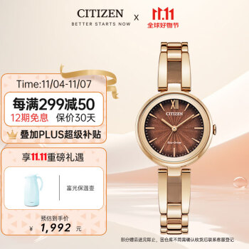 Citizen Eco-Drive Women´s Black Watch - FE210051E 海外即決-