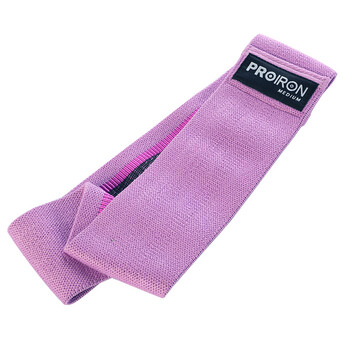 PROIRON普力艾 弹力带力量训练健身阻力带瑜伽练腿练臀弹力圈 紫60磅