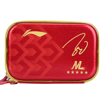 李宁 乒乓球拍套底板拍包双层方形乒乓球包国家队同款马龙用ABJT031-1 李宁 乒乓球拍套底板拍包双层方形乒乓球包国家队同款马龙用ABJT031-1