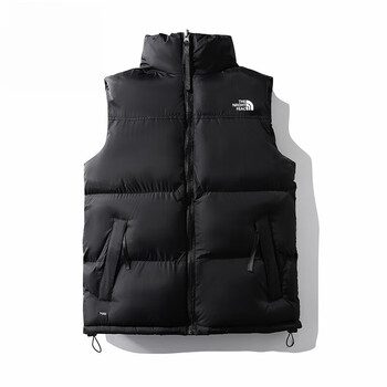 羽绒棉服情侣马甲男保暖加厚背心黑色官方品牌旗舰男装高端xl160斤内