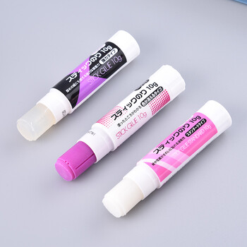 TANOSEE乐如诗 进口固体胶胶水胶棒颜色消失型黏贴胶学生手账手工课办公用品10g 3个装TS-IK10