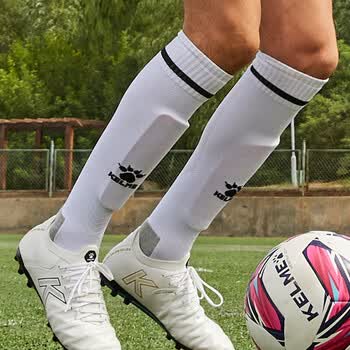 卡尔美（KELME）长筒足球袜加厚毛巾底透气防滑成人训练比赛运动均码袜子男女 