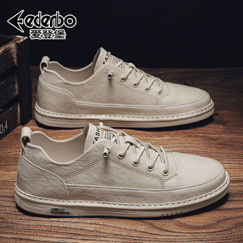 鞋靴>流行男鞋>男士休闲鞋>男士板鞋>爱登堡>爱登堡男鞋夏季一脚蹬