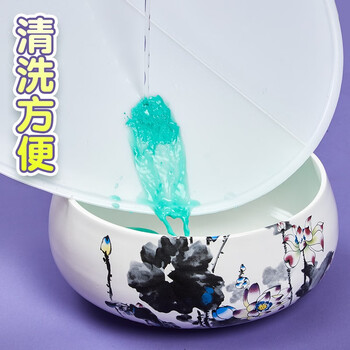 六品堂水彩仿陶瓷调色板加厚大容量丙烯颜料国画油画水粉调色盘