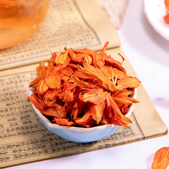 百合花茶 兰州天然百合花茶500g/50g散装一斤优质无硫百合干花茶泡茶