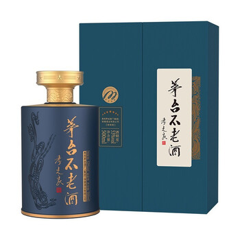 白酒　茅台不老酒七星 53度　500ml，1本 茅台不老酒白酒- 京东