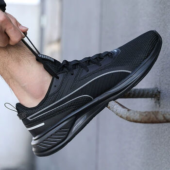 彪马ma彪马跑步鞋男鞋女鞋秋黑武士健步鞋运动鞋新款夏季19445908黑