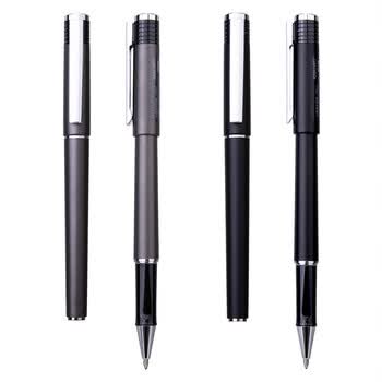 得力（deli） 办公大容量中性笔 商务办公中性笔加粗大容量子弹头 1.0mm 12支/盒 S144黑色