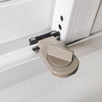 卜鸣窗户锁扣推拉窗户防盗锁平移门窗锁儿童安全防护限位器纱窗锁卡扣