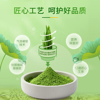 同仁堂 大麦若叶青汁粉大麦膳食纤维轻即食早餐代餐粉三盒装60g买1贈2 同仁堂 大麦若叶青汁粉大麦膳食纤维轻即食早餐代餐粉三盒装60g买1贈2