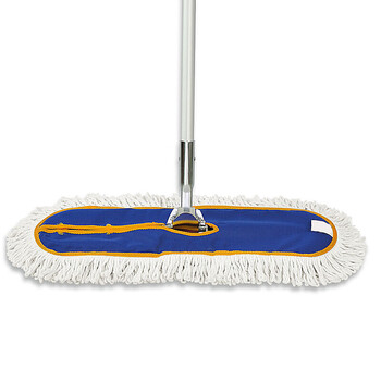 百舸 平板拖把大号尘推排拖工厂酒店用保洁地拖拖布 加厚110cm钛合金