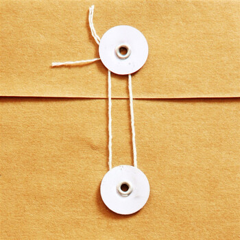 得力(deli) 纯浆牛皮纸档案袋 175g侧宽4cm文件资料袋 A4 10只装 5952