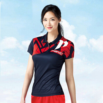 乒乓球服男女队服速干套装短袖比赛运动服定制8141女上衣m01红裙s