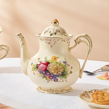 友来福欧式茶具套装英式下午茶茶杯陶瓷水杯具咖啡杯套装乔迁礼物
