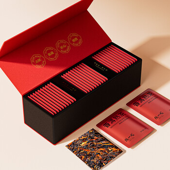 陈一凡 普洱熟茶 2017年勐海宫廷普洱金芽陈香熟茶饼送茶叶礼盒装300g