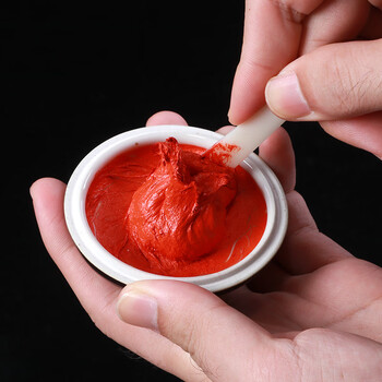 六品堂画者堆朱砂印泥 红色书法国画篆刻专用盖章印泥油印章便携陶瓷印台盒蓖麻油文房四宝礼盒送礼套装 六品堂画者堆朱砂印泥 红色书法国画篆刻专用盖章印泥油印章便携陶瓷印台盒蓖麻油文房四宝礼盒送礼套装