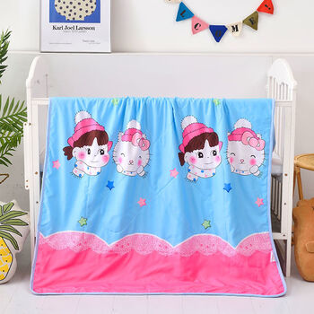 精选卡通儿童幼儿园冬被加厚保暖宝宝午睡被褥婴儿小被子秋冬丝棉被芯