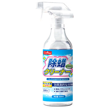 巨奇（JUQI）瓷砖除蜡剂地板砖柔光砖去蜡清洗剂瓷砖专用清洁剂500ml*2
