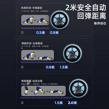 PROIRON 普力艾 健腹轮 自动回弹防滑巨轮锻炼腹肌轮收腹滚轮器-灰红色