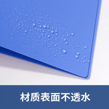 得力（deli）A4两孔D型文件夹 活页打孔文件夹档案合同票据收纳保护资料夹子 文件收纳办公用品5383